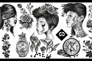 Girl and boy do adult tattoo idea