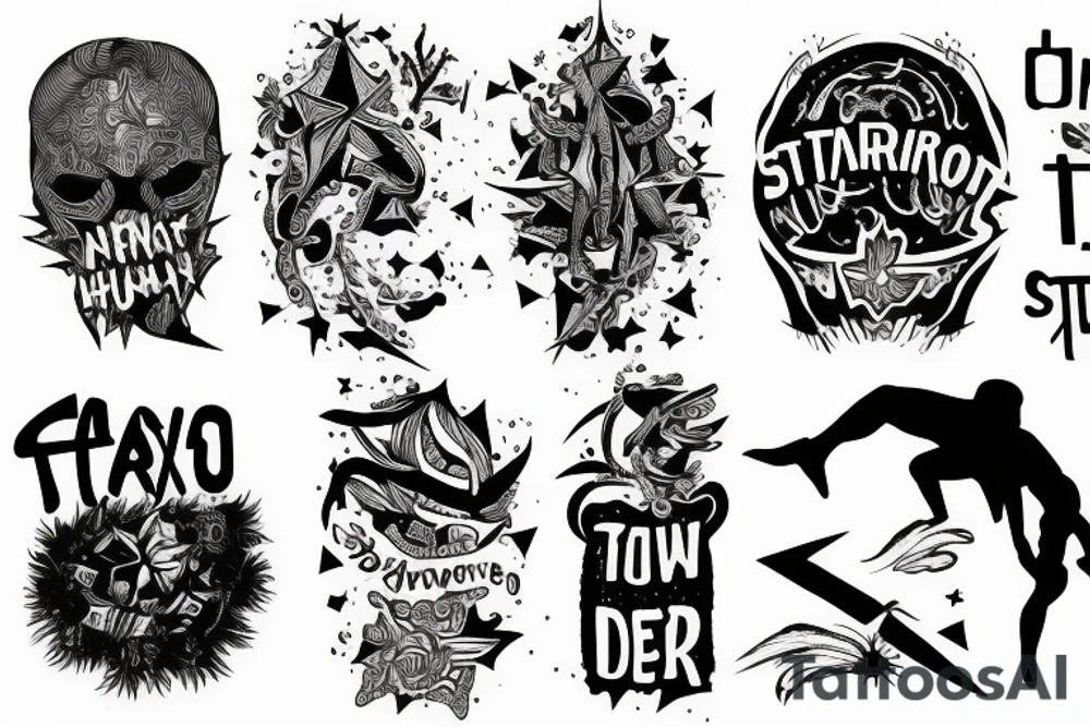 Starov text tattoo idea