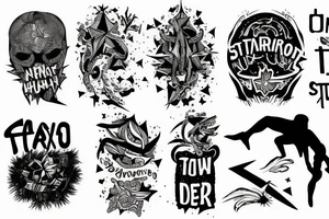 Starov text tattoo idea