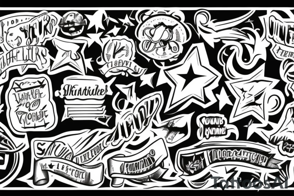 Starov text tattoo idea