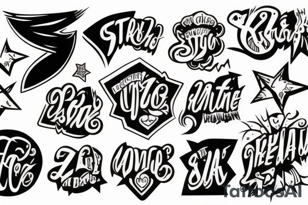 Starov text tattoo idea