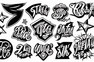 Starov text tattoo idea