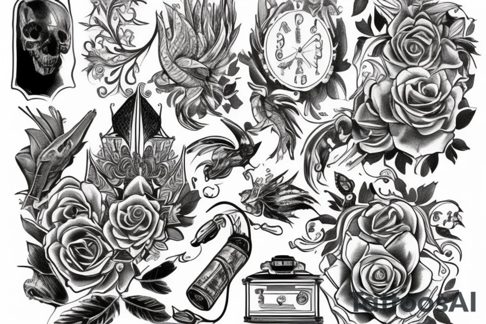 воин пантера tattoo idea