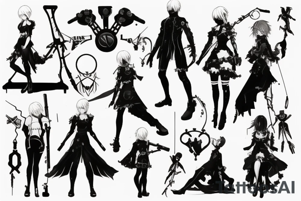 Nier Automata tattoo idea