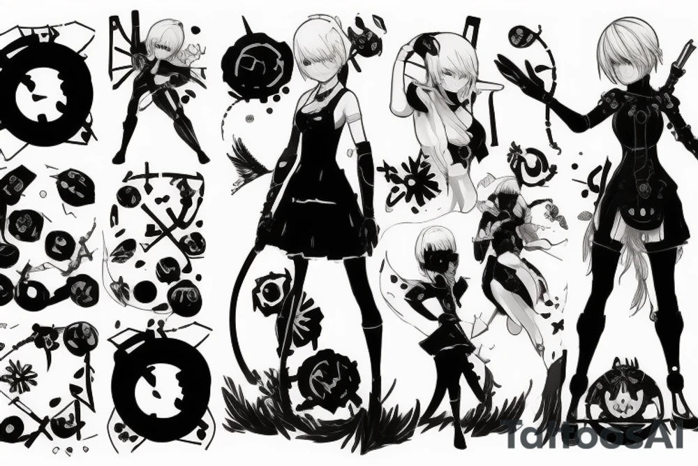 Nier Automata tattoo idea