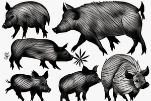 boar tattoo idea