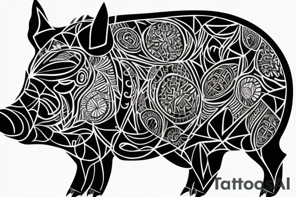 boar tattoo idea