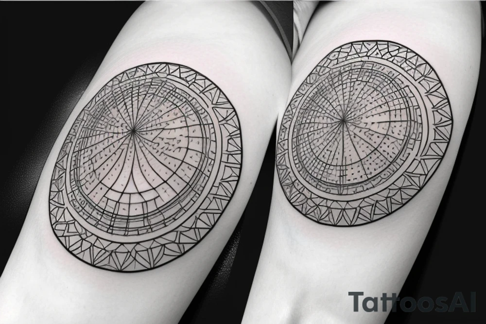magic sphere tattoo idea