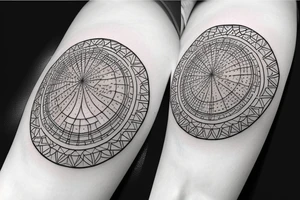 magic sphere tattoo idea