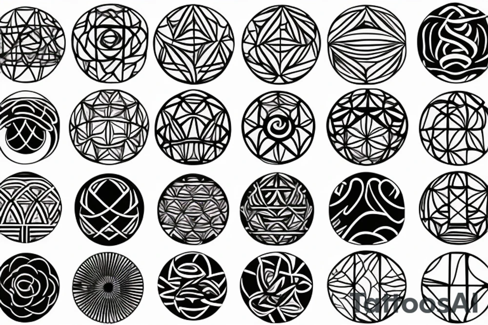 magic sphere tattoo idea