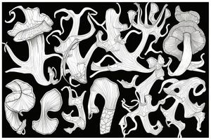 Chanterelle tattoo idea