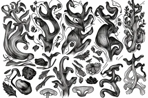Chanterelle tattoo idea