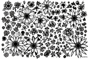 forget-me-not tattoo idea