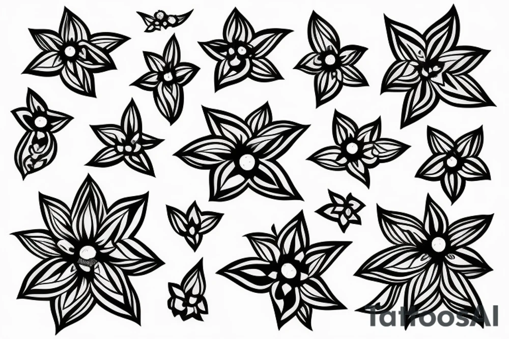 forget-me-not tattoo idea