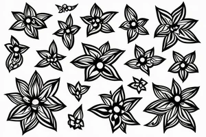 forget-me-not tattoo idea