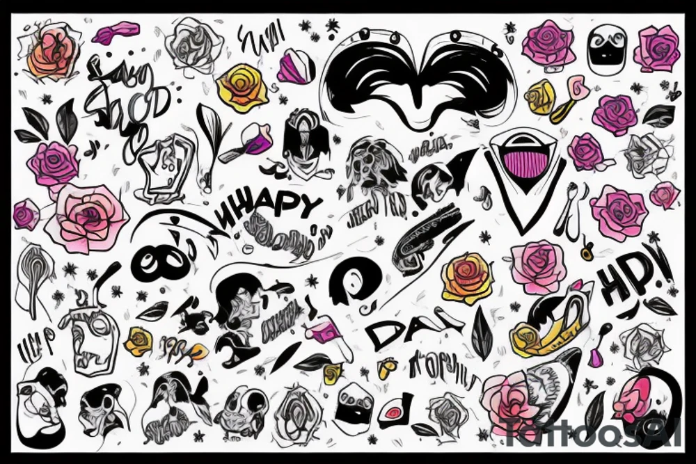 why sad? happy! 2020-2022 tattoo idea
