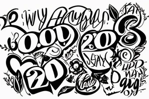 why sad? happy! 2020-2022 tattoo idea