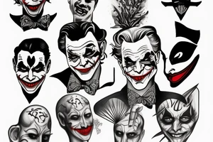 Joker betman tattoo idea