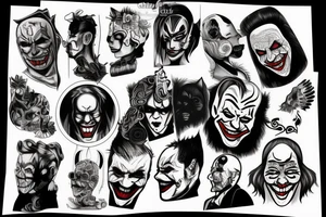 Jokerbetman tattoo idea