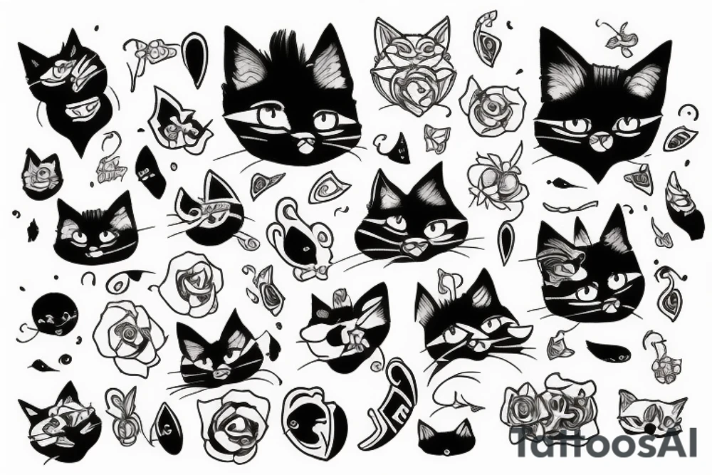 BadCat tattoo idea