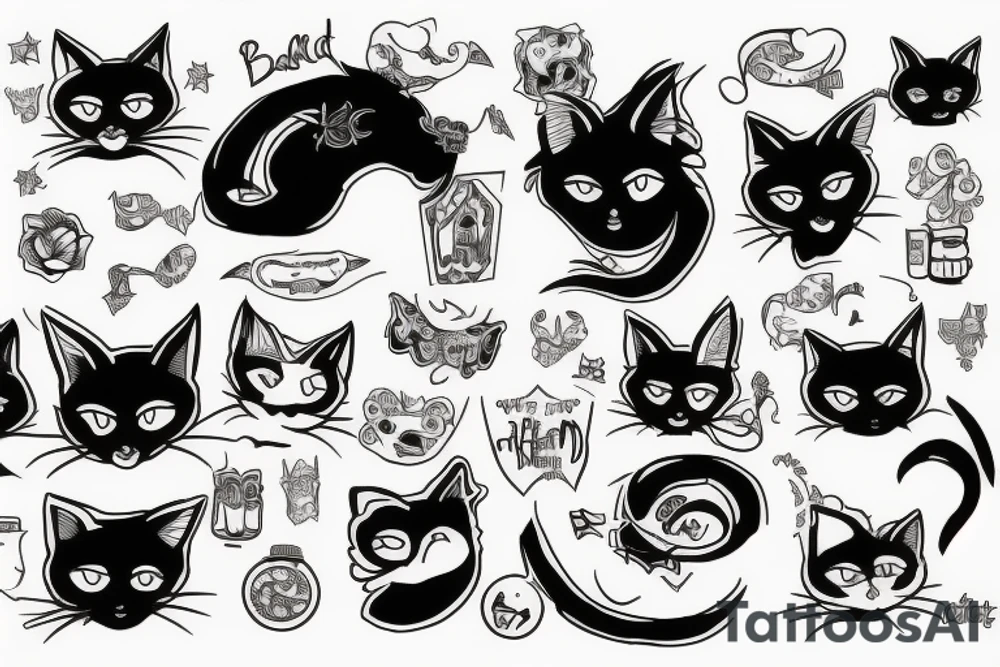 BadCat tattoo idea