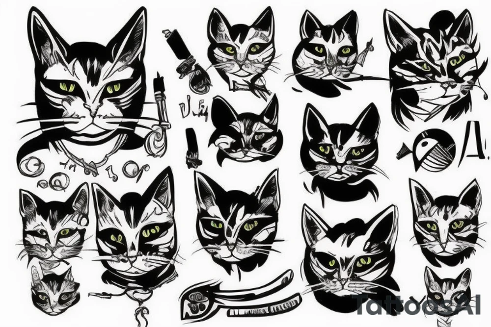 War Cat tattoo idea