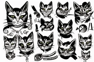 War Cat tattoo idea