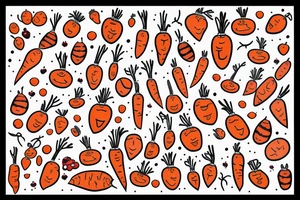 Carrot an rasberry dancing tattoo idea