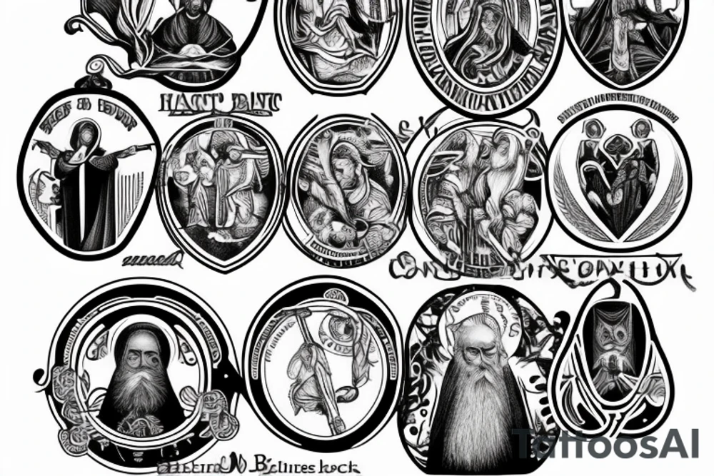 saint benedict tattoo idea