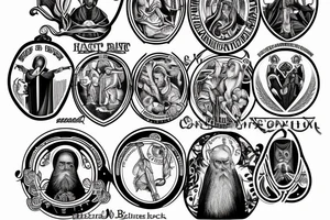 saint benedict tattoo idea