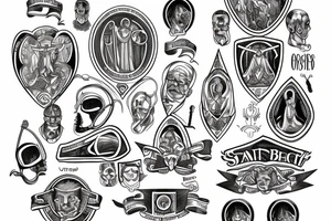 saint benedict tattoo idea