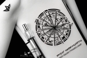 Pi symbol. Givenchy perfume. tattoo idea