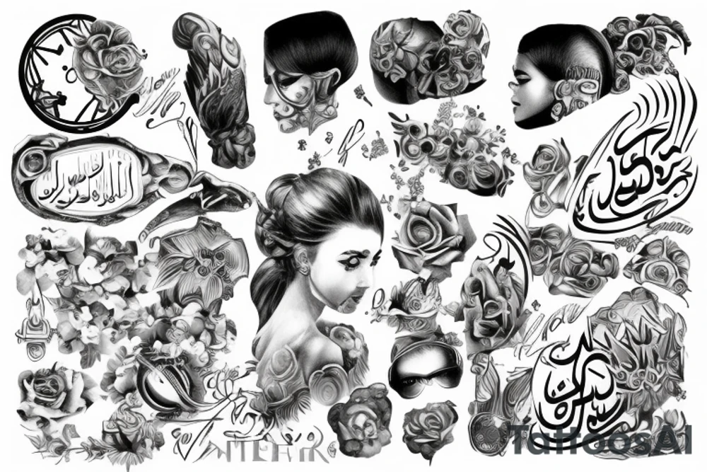 Faheem written on tatoo tattoo idea