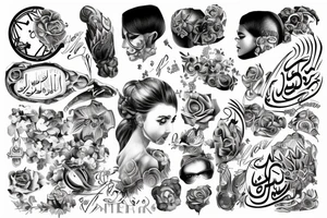 Faheem written on tatoo tattoo idea