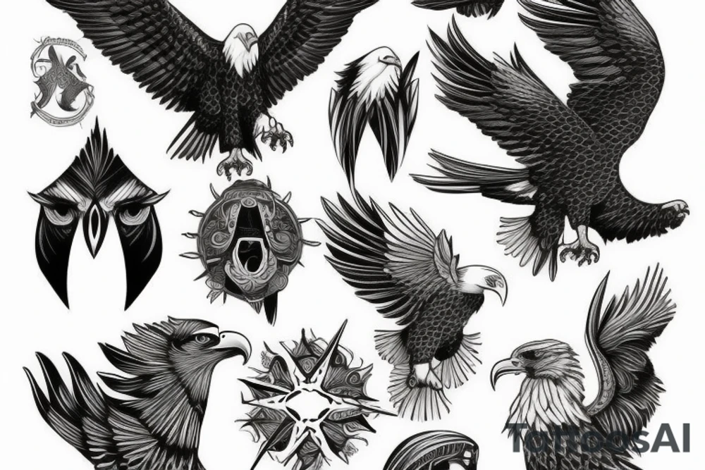 Eagle tattoo idea