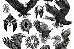 Eagle tattoo idea