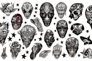we are made of stars tattoo idea