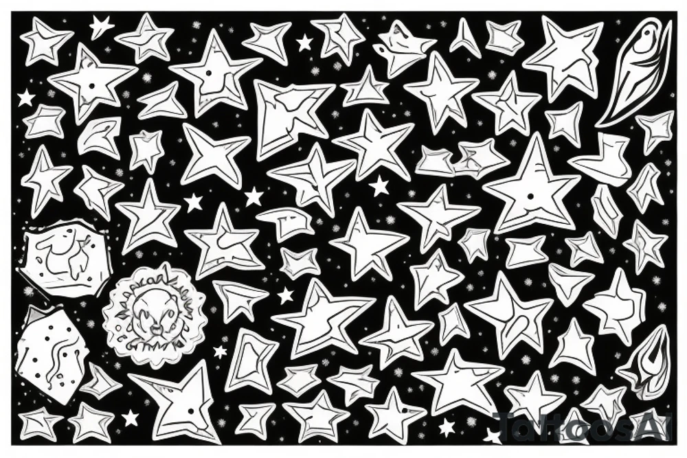 we are made of stars tattoo idea