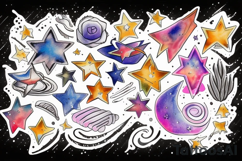 we are made of stars tattoo idea