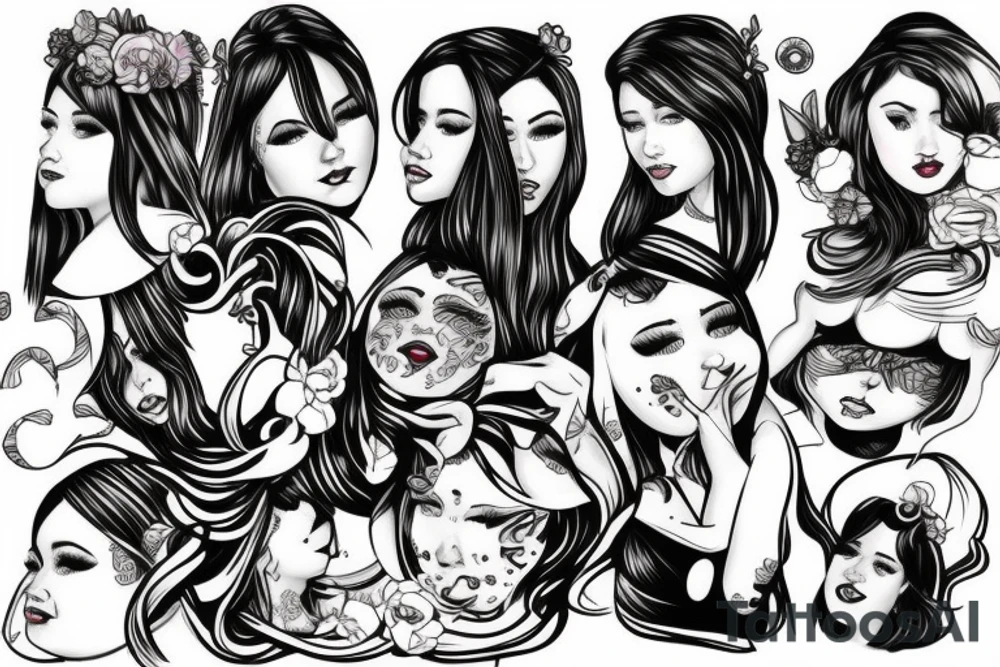 Fat teenage girl tattoo idea