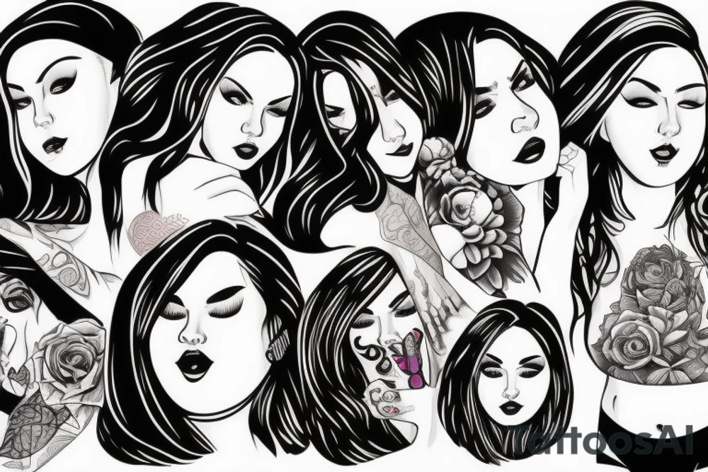 Fat teenage girl tattoo idea