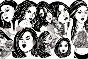 Fat teenage girl tattoo idea