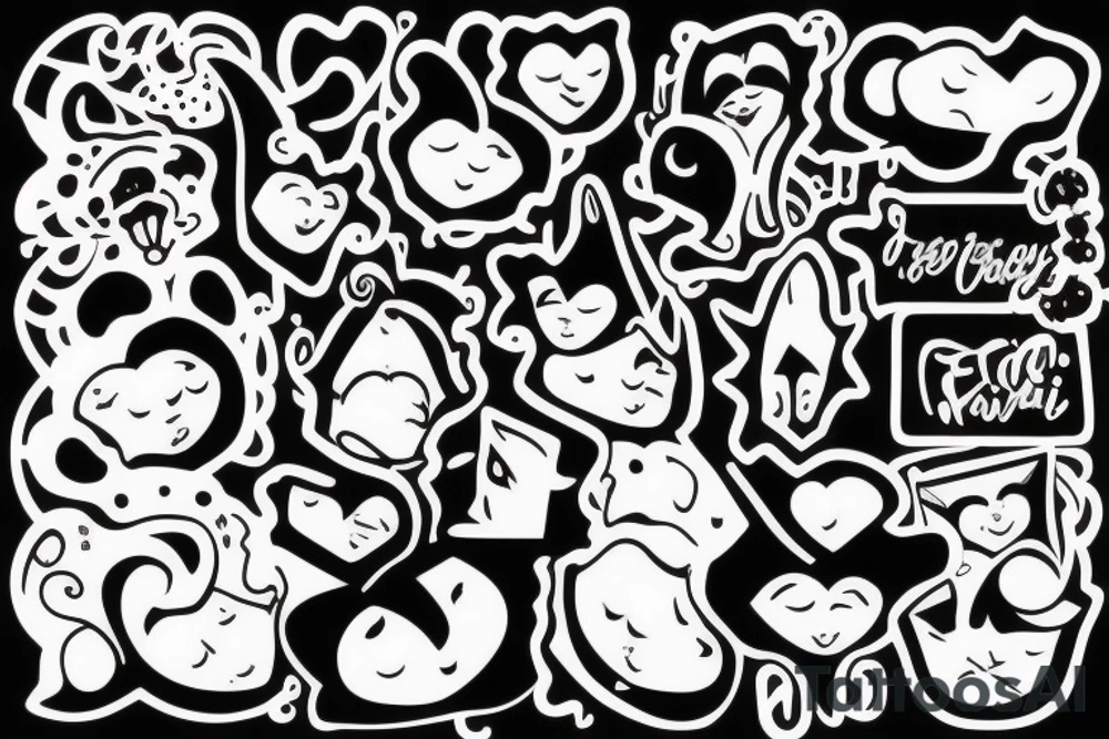 Fat teenage girl tattoo idea