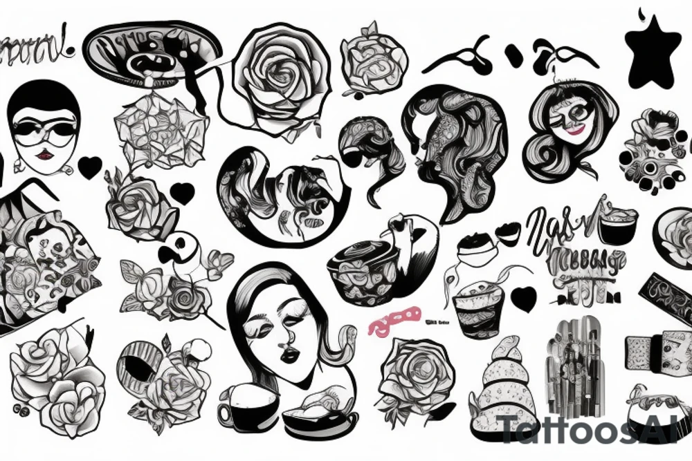 Fat teenage girl tattoo idea