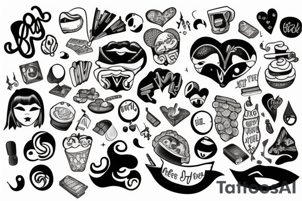 Fat teenage girl tattoo idea