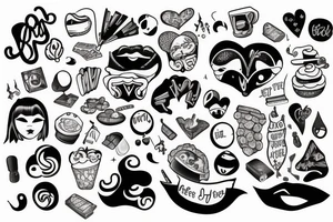 Fat teenage girl tattoo idea