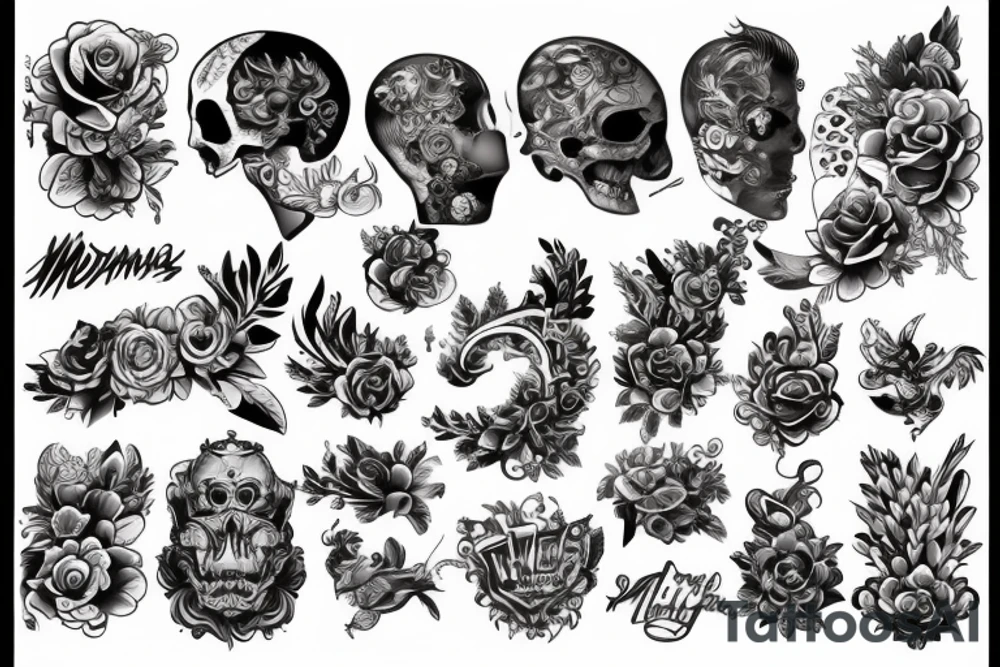 молния tattoo idea