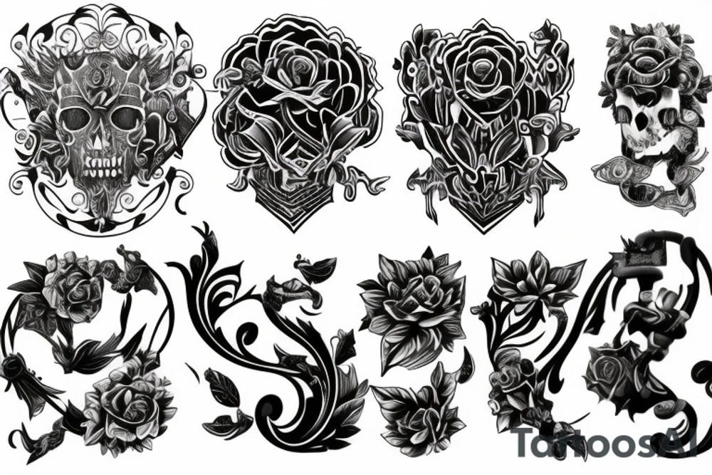 молния tattoo idea