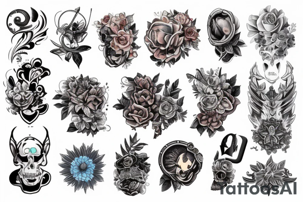молния tattoo idea