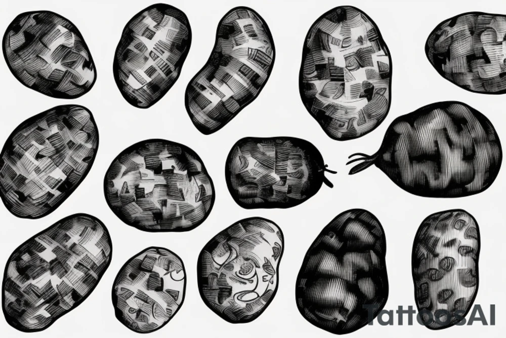 Potato tattoo idea